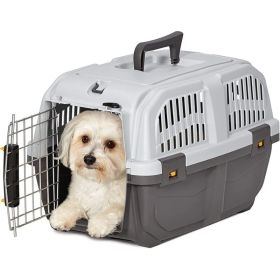 MidWest Skudo Travel Carrier Gray Plastic Dog Carrier - X Small - 1 count