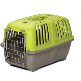 MidWest Spree Pet Carrier Green Plastic Dog Carrier - X Small - 1 count