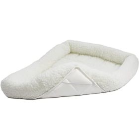 MidWest Quiet Time Fleece Bolster Bed for Dogs - Medium - 1 count