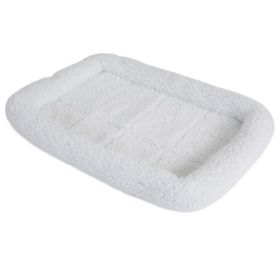 Precision Pet SnooZZy Pet Bed Original Bumper Bed - White - X Small (17.5"L X 11.5"W)