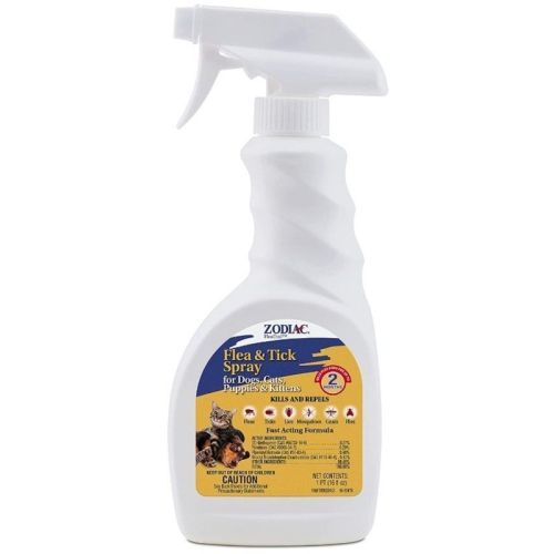 Zodiac Flea & Tick Spray for Dogs, Puppies, Cats & Kittens - 16 oz Zodiac Flea & Tick Spray for Dogs, Puppies, Cats & Kittens - 16 oz