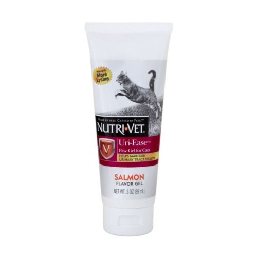 Nutri-Vet Uri-Ease Paw Gel for Cats - Salmon Flavor - 3 oz Nutri-Vet Uri-Ease Paw Gel for Cats - Salmon Flavor - 3 oz